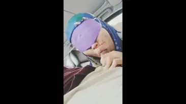 Bokep Jilbab Biru BJ Mobil Terekam Viral Lumer poster
