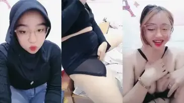Ukhti Hijab Hitam Live Temaram Memek Becek poster